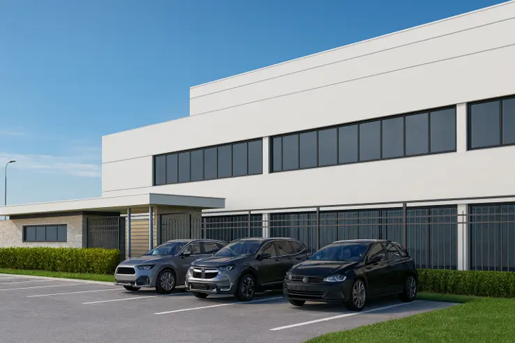 Volumetría Exterior/ Frente 2