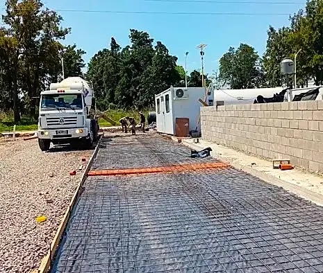 Vista panorámica del parque solar